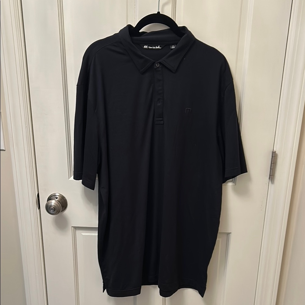 Travis Mathew Black Polo Shirt